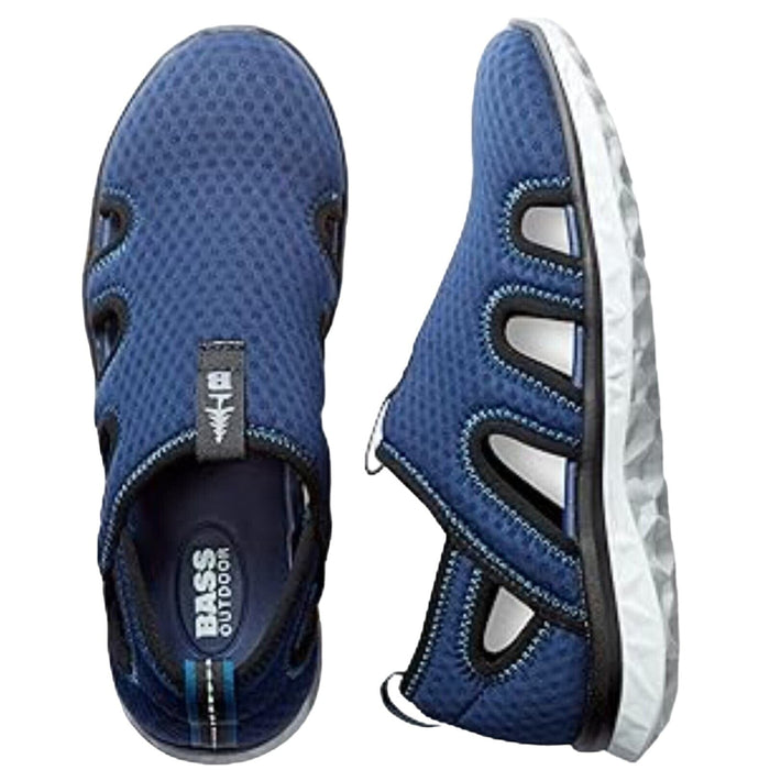 Bass Outdoor Hex Mesh Vent Blue Shoes, US 8" Mens Shoes Slip On Shoes Sandals