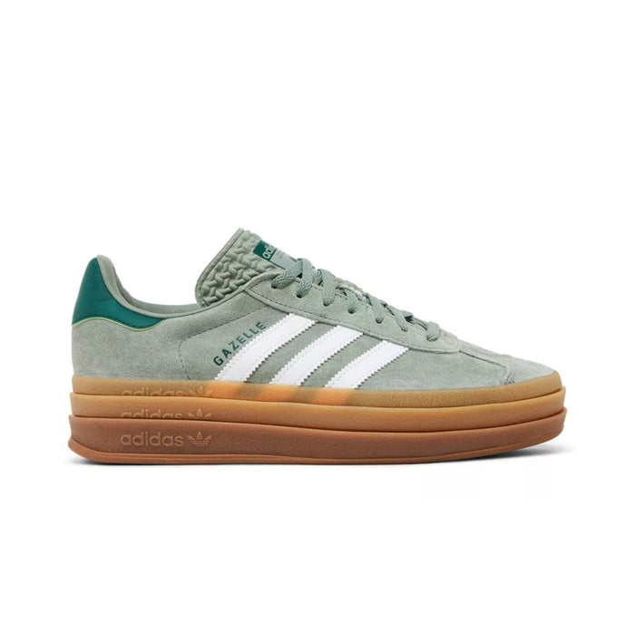 adidas Women's Gazelle Bold 'Green' Sneakers ID6998 Womens Athletic Stylish 5.5