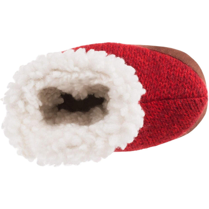 Acorn Acorn Kids Easy Bootie Ragg Slipper: Cozy Wool, Memory Foam, SZ 12/18 Months