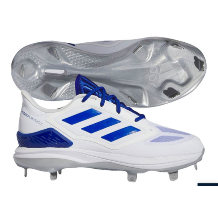 Adidas 11 / White/Royal Blue adidas Women's Adizero Purehustle 3 Elite Cleat, White/Team Royal Blue SZ  11