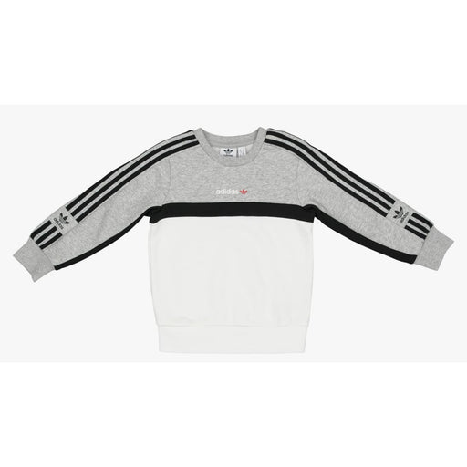 Adidas 2 / gray adidas Originals Infant Toddler Crew Set, Sweatshirt * Sweatpants SZ 2 XS k304