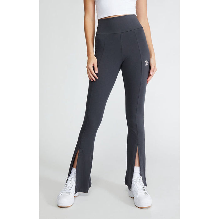 adidas 3X / Black adidas Retro Split Flare Leggings - Size 3X W1319