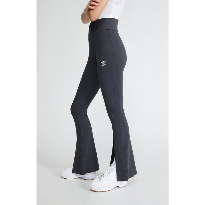 adidas 3X / Black adidas Retro Split Flare Leggings - Size 3X W1319