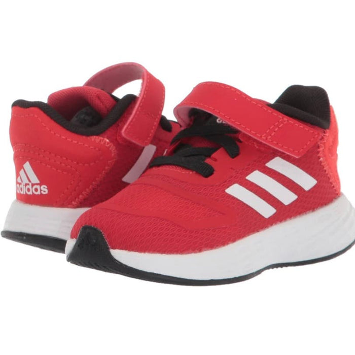 Adidas 5K / Red "Adidas Unisex-Kids Duramo 10 Running Shoe - Size 5K, Adjustable Fit, LIGHTMOTION Cushioning"