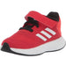 Adidas 5K / Red "Adidas Unisex-Kids Duramo 10 Running Shoe - Size 5K, Adjustable Fit, LIGHTMOTION Cushioning"