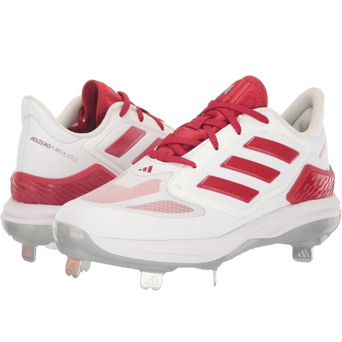 Adidas 9.5 / White Adidas Women's Adizero Purehustle Sneaker Size 9.5 Softball Sports Sporting Gear