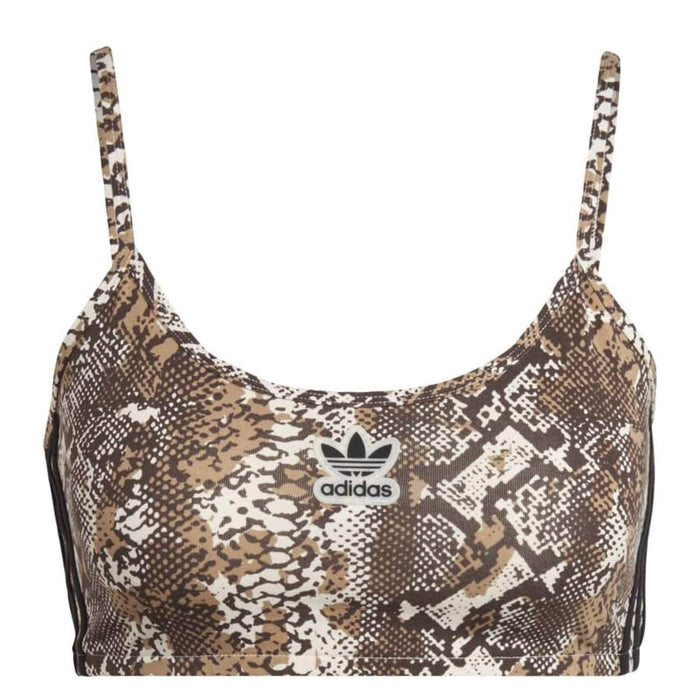 Adidas Adidas Originals Women's Snakeskin Bra Top Sports Bra SZ L