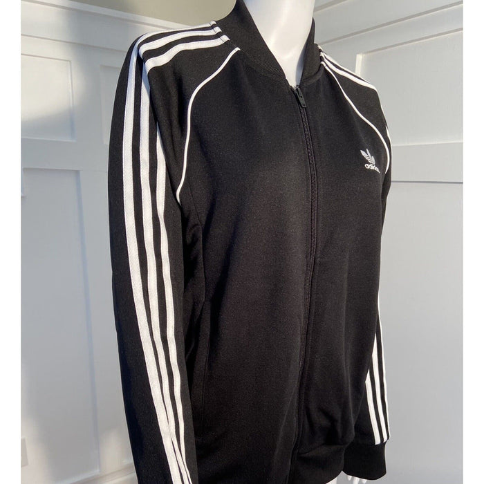 Adidas Medium / Black Preowned Adidas Performance Jacket * Size M Women's Track Jacket Gym Ready WC34