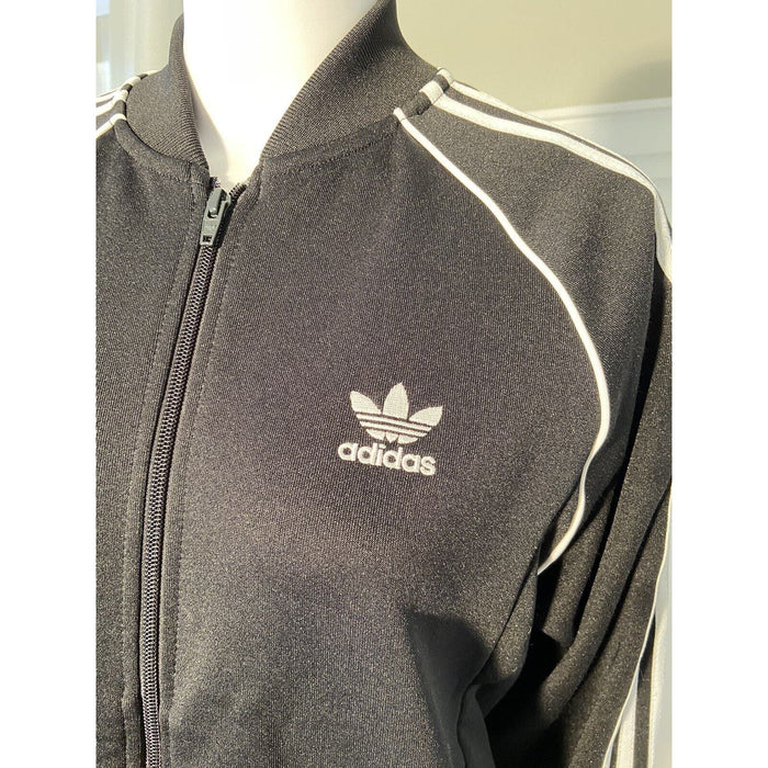 Adidas Medium / Black Preowned Adidas Performance Jacket * Size M Women's Track Jacket Gym Ready WC34