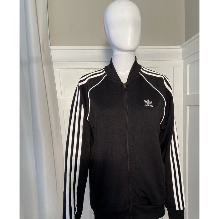 Adidas Medium / Black Preowned Adidas Performance Jacket * Size M Women's Track Jacket Gym Ready WC34