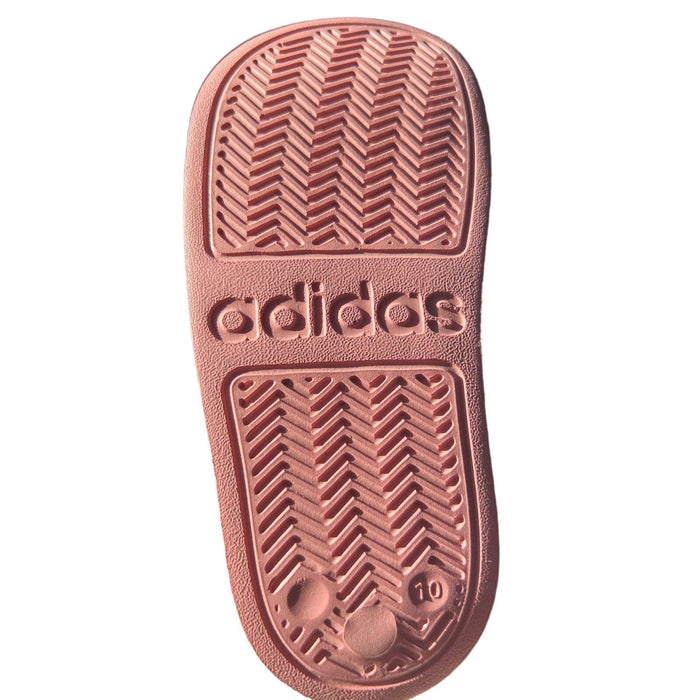 Adidas Pink / 10 adidas Unisex-Child Adilette Shower Slides: Quick-Dry, Cloudfoam Comfort, SZ 10