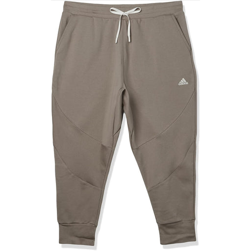 Adidas Small / Brown Adidas Men’s Studio Lounge Fleece Pants Chalk Brown .  SZ Small. Mens 808 *