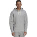 Adidas Small / Gray Adidas Men's Studio Lounge Fleece Hoodie SZ S Men 817 *