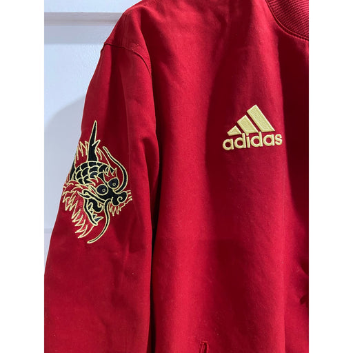 Adidas Small / Red "Adidas Manchester United CNY Bomber Jacket - Red - Size S - Men's 165"