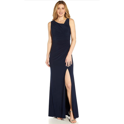 Adrianna Papell 8 / blue Adrianna Papell Sequin Jersey Dress * Elegant Glamour in Size 8 MSRP $179 wom802