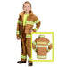 Aeromax Costume AEROMAX Kids Firefighter Costume Tan Ages 12-14 Dress Up Play