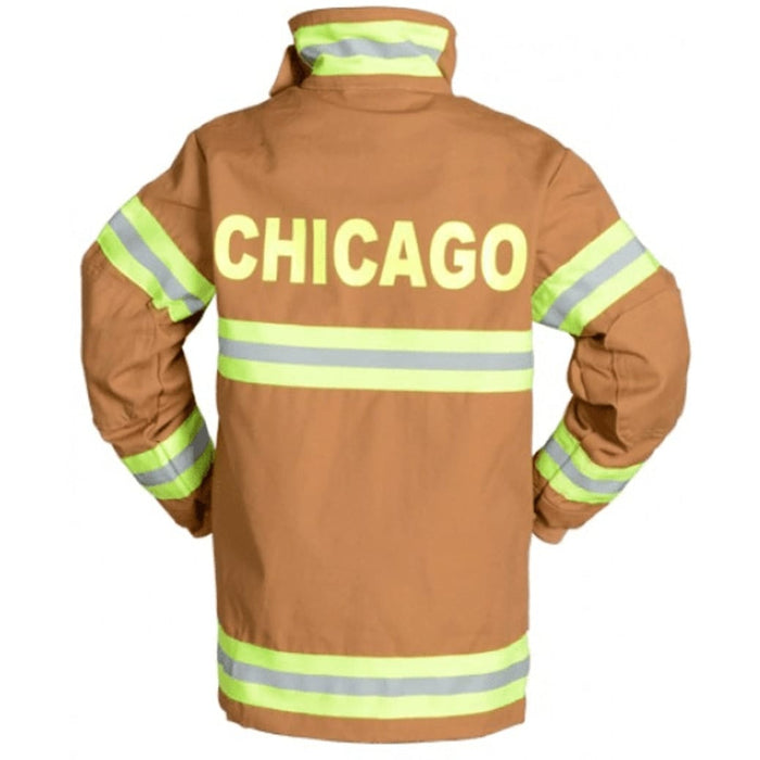 Aeromax Costume AEROMAX Kids Firefighter Costume Tan Ages 12-14 Dress Up Play