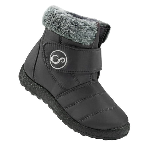 Aizonme Shoes Aizonme Women’s Gray Winter Snow Boots Size 9 Faux Fur Lined, Non-Slip Sole