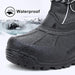 Aleader ALEADER Men's Waterproof Winter Snow Boots: Insulated, Non-Slip, SZ 12 Shoes