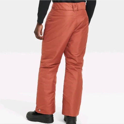 All in Motion 2XL / ORANGE All in Motion Men's Brown Adjustable Waist Snow Pants - Size XXL