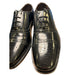 Allonsi Black / Leather / 10 Tallon Mens Genuine Leather Wingtip Oxford Dress Shoes | SZ 10