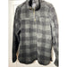 Alpine Sherpa XL / Black - Gray Cozy Alpine Sherpa Pullover Checkered Gray SZ XL