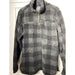 Alpine Sherpa XL / Black - Gray Cozy Alpine Sherpa Pullover Checkered Gray SZ XL