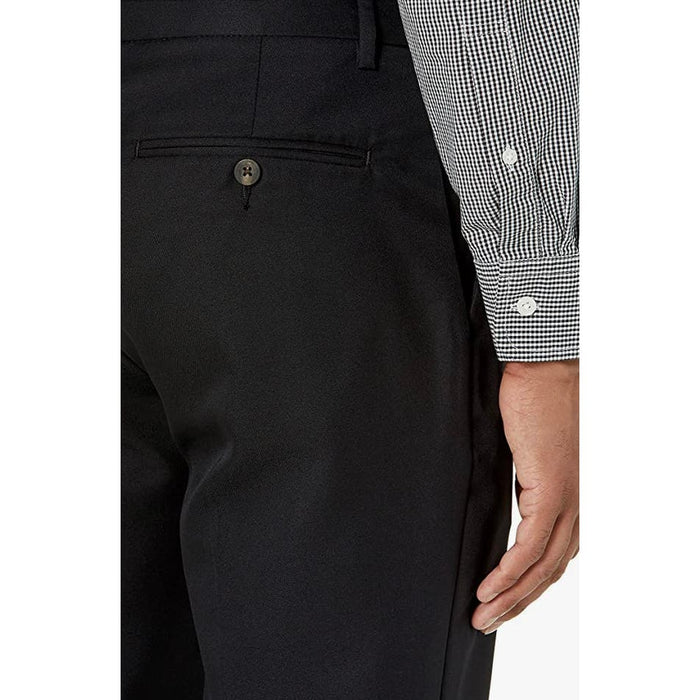 Amazon Essentials 36W-32L / Black "Amazon Essentials Men's Slim-Fit Flat-Front Pants - 36W-32L - Mens 155"