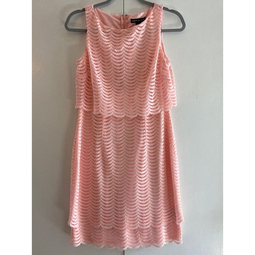 American Living 6 / Pink American Living Scalloped Pink Summer Dress Sz 6 Worn Once *Excellent Cond. WD07