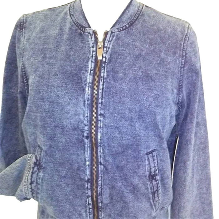 Andrew Marc Blue / Medium Marc New York Performance Medium Wash Denim Jacket, Size Medium * wom169