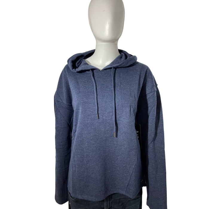 Andrew Marc Large / Blue Andrew Marc New York Performance Drop Shoulder Hoodie * Size L women’s 215