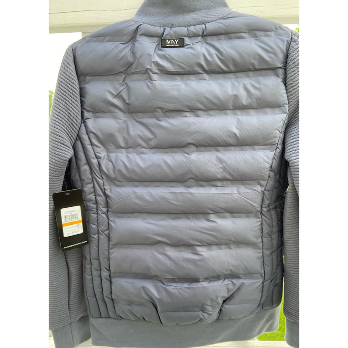 Andrew Marc Small / Gray Marc New York Mixed Media Puffer Jacket - Size Small * wom112