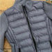 Andrew Marc Small / Gray Marc New York Mixed Media Puffer Jacket - Size Small * wom112