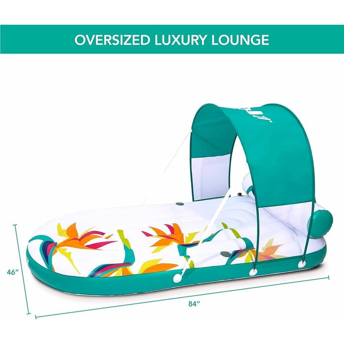 Aqua Leisure Aqua Premium Convertible Pool Float  Lounge – Extra Large inflatable