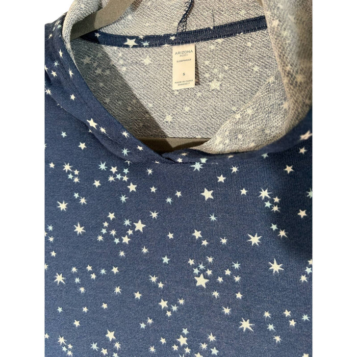 Arizona Small / Blue Stay Cozy in Style Arizona Kids Stars Pattern Hoodie * Youth Size Small MSRP$40