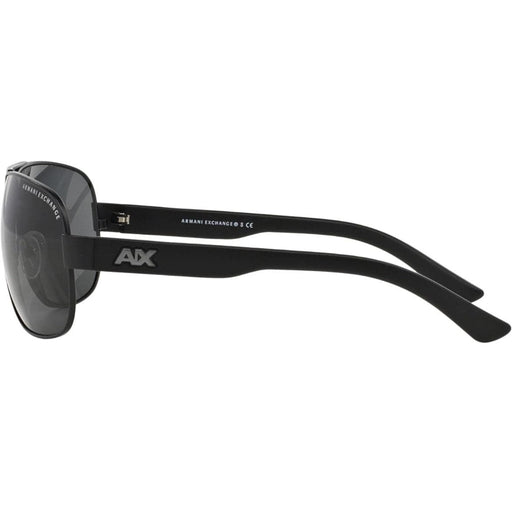 Armani Exchange Armani Exchange Men's Sunglasses, Matte Black Frame, Grey Lenses, 62MM, Full Rim