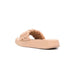 Ash 7.5 / Skin / Leather "ASH Victoria Braided-Strap Flatform Slides, Size 7.5 US, Skin"