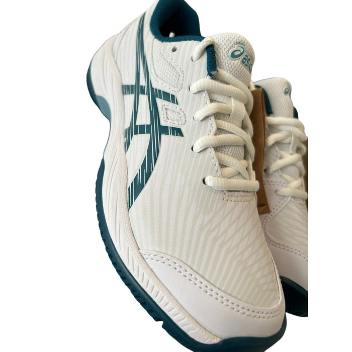 Asics Shoes White / 3.5 ASICS Gel-Game 9 Kids Tennis Shoes White Grade School Size 3.5