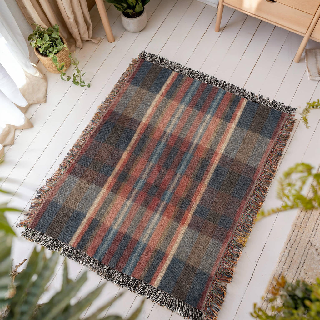 Heritage Plaid Woven Throw Blanket
