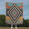 The Sonora Southwestern Cotton Woven Throw Blanket