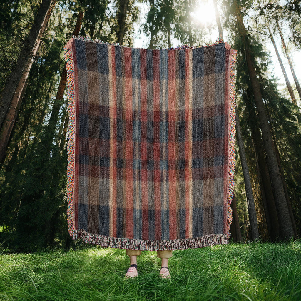 Heritage Plaid Woven Throw Blanket