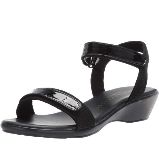 Athena Alexander 10 / Black "Athena Alexander Sambaa Wedge Sandal - Stylish Comfort, Size 10"