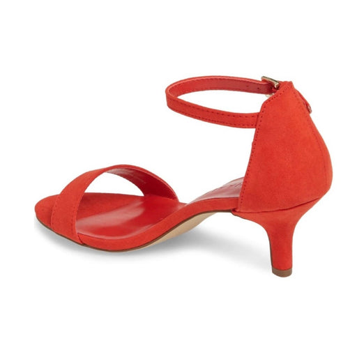 Athena Alexander 10 / red Athena Alexander Women's Monroe Heeled Sandal, Size 10 Feminine Ankle Strap