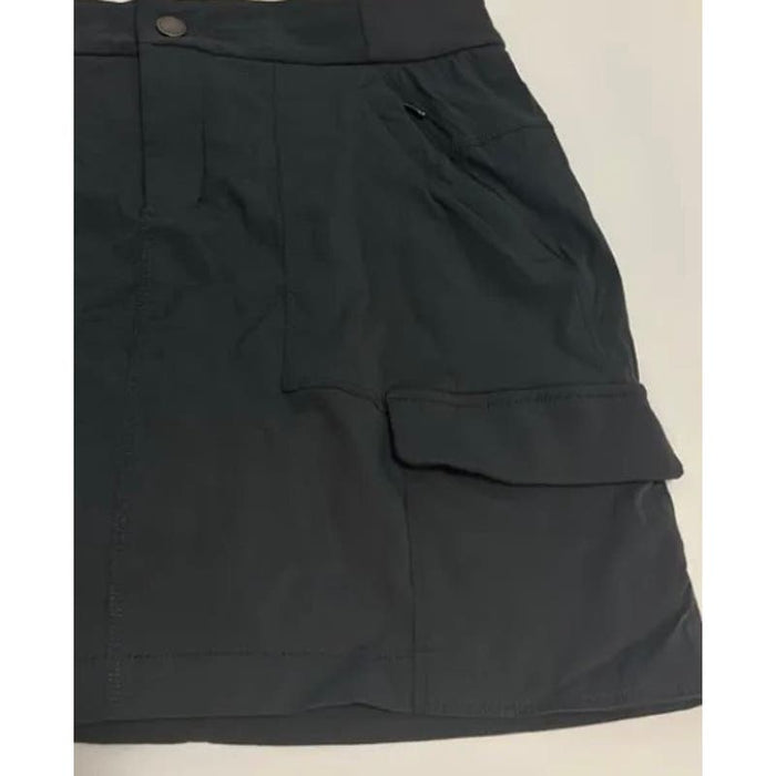 Athleta 10 / Black Athleta Charcoal Trekkie Skort, Size 10: Tennis Performance Essential * wom269