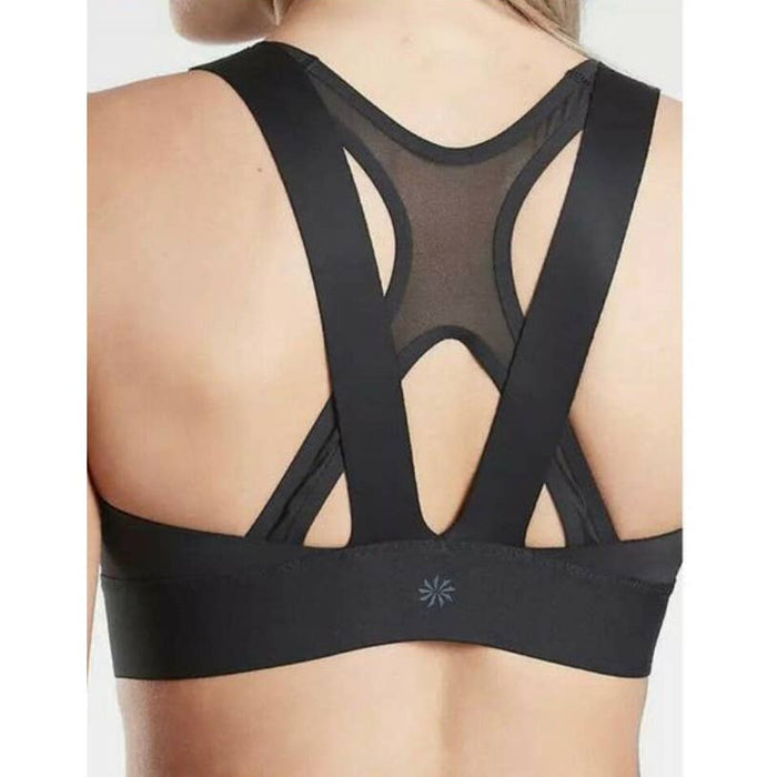 Athleta Athleta Eclipse Reversible Mesh Sports Bra Size M