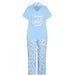 Avenue 14/16 / Blue Avenue Bunny Sleep Set - Blue Pajamas, Size 14/16 Plus * Wom1106