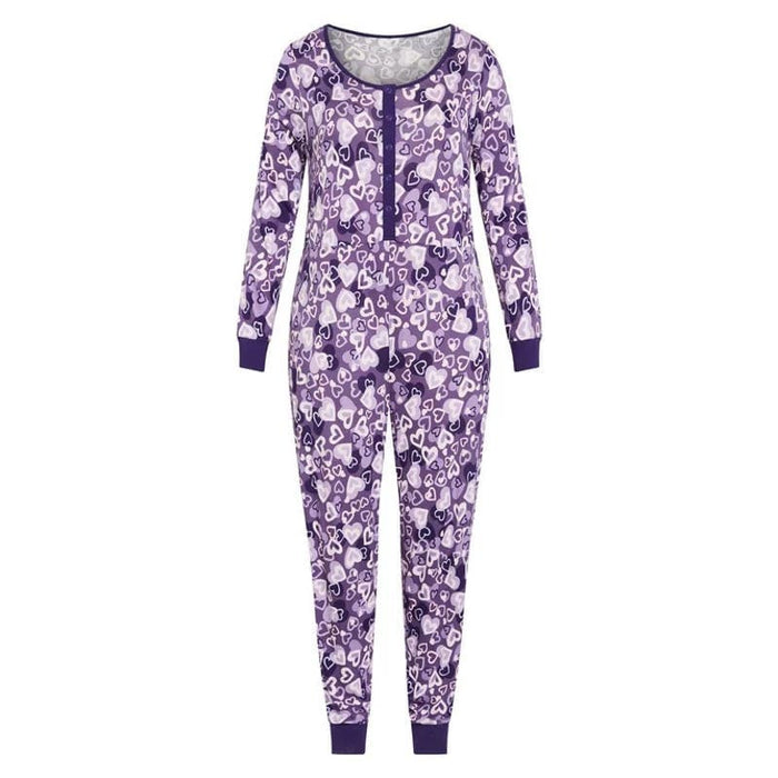 Avenue 22/24 / Multi Color Avenue Plus Size Union Suit Pajamas | Long Sleeves | Size 22/24 | Cozy Sleepwear