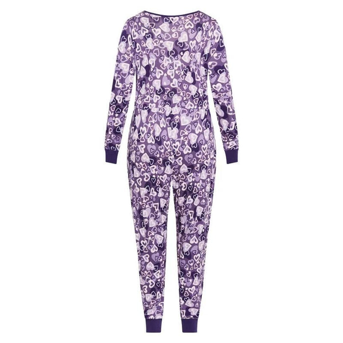 Avenue 22/24 / Multi Color Avenue Plus Size Union Suit Pajamas | Long Sleeves | Size 22/24 | Cozy Sleepwear