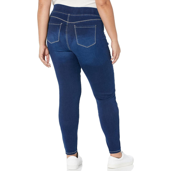 Avenue 28T / Blue Avenue Women's Plus Size Jean Butter Pull-On - Size 28TL* W1304