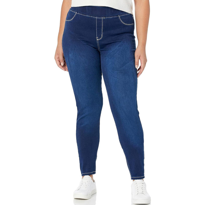 Avenue 28T / Blue Avenue Women's Plus Size Jean Butter Pull-On - Size 28TL* W1304